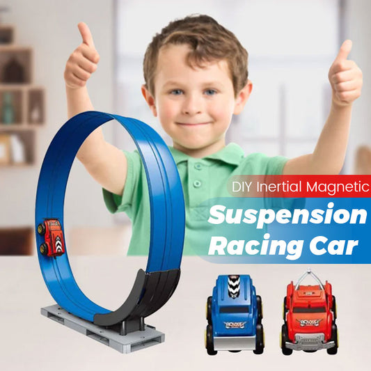 Magnetic suspension racing car